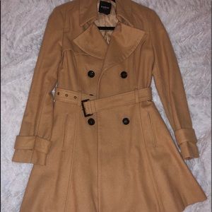 Tan pea coat